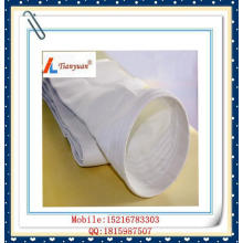 Bolsa de filtro de fibra de vidrio E-PTFE de alta temperatura libre de álcali para la planta de energía
